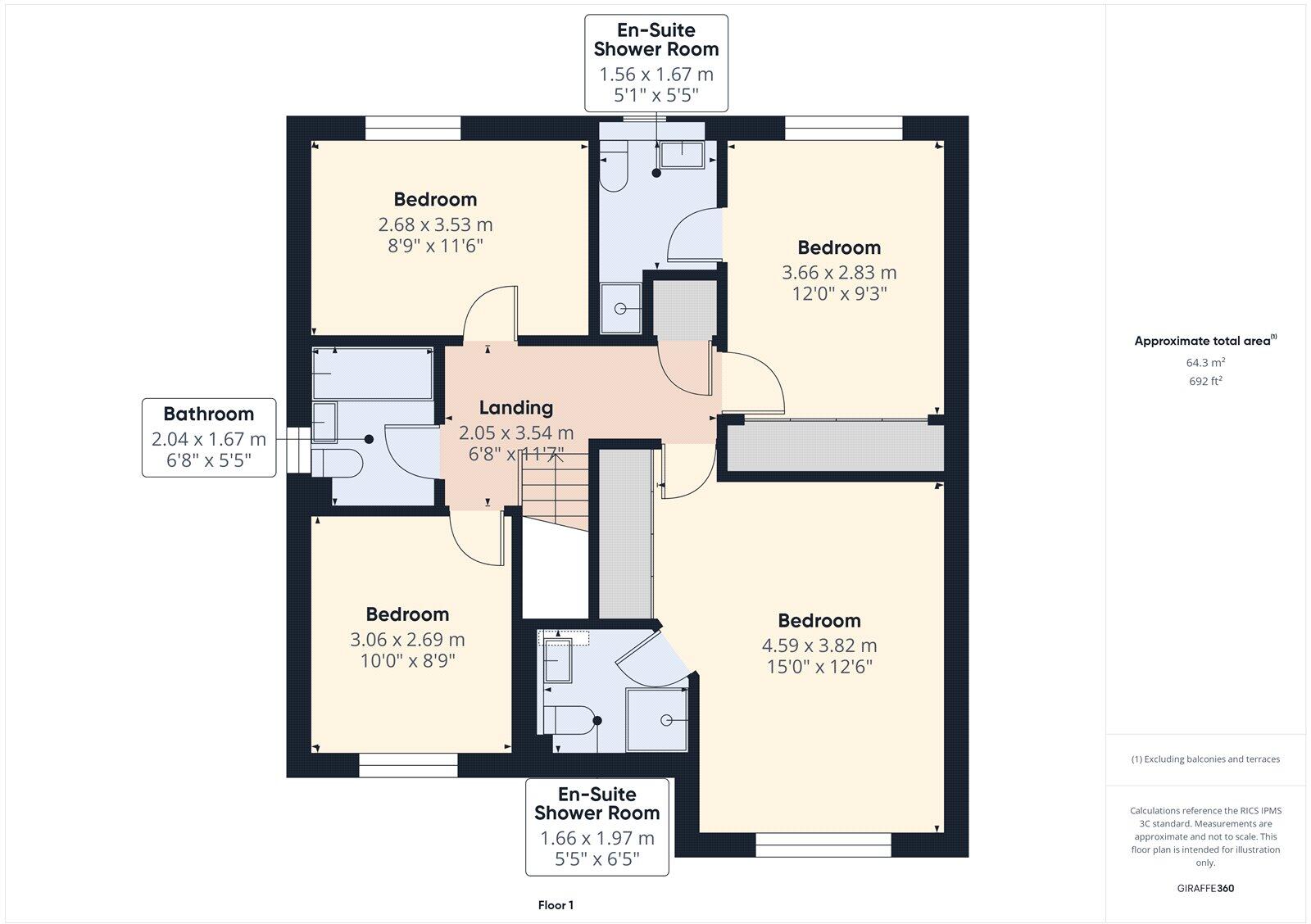Lavender Close, Wick St. Lawrence, Weston-super-Mare, North Somerset, BS22 floorplan