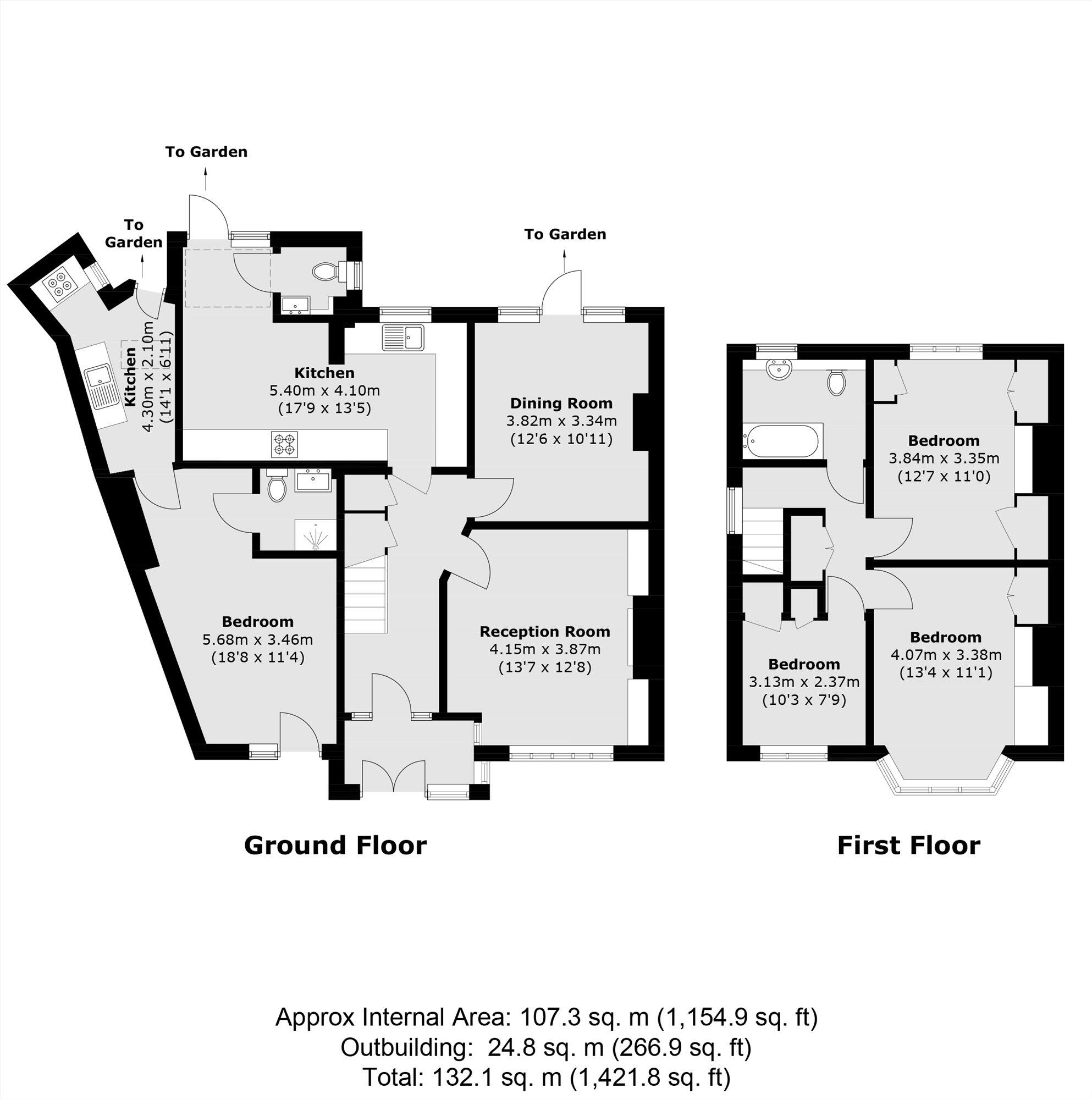 Woodyates Road, Lee floorplan