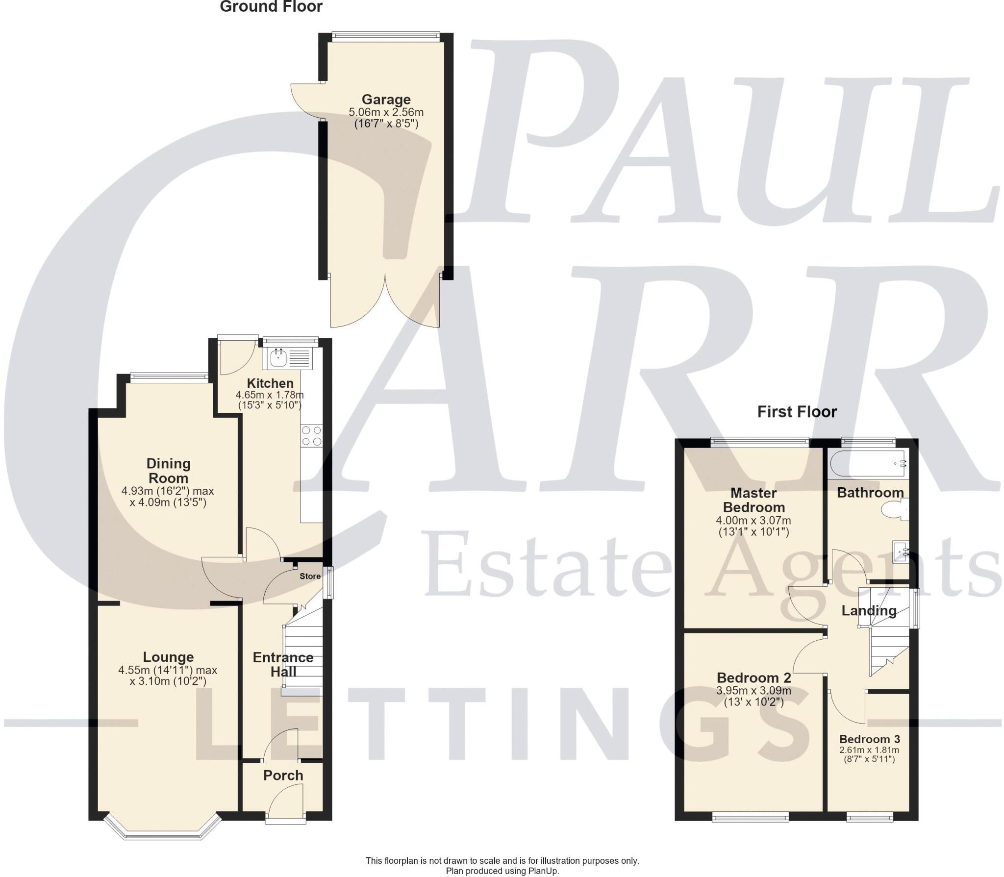 Highland Road, Great Barr, Birmingham B43 7SH floorplan