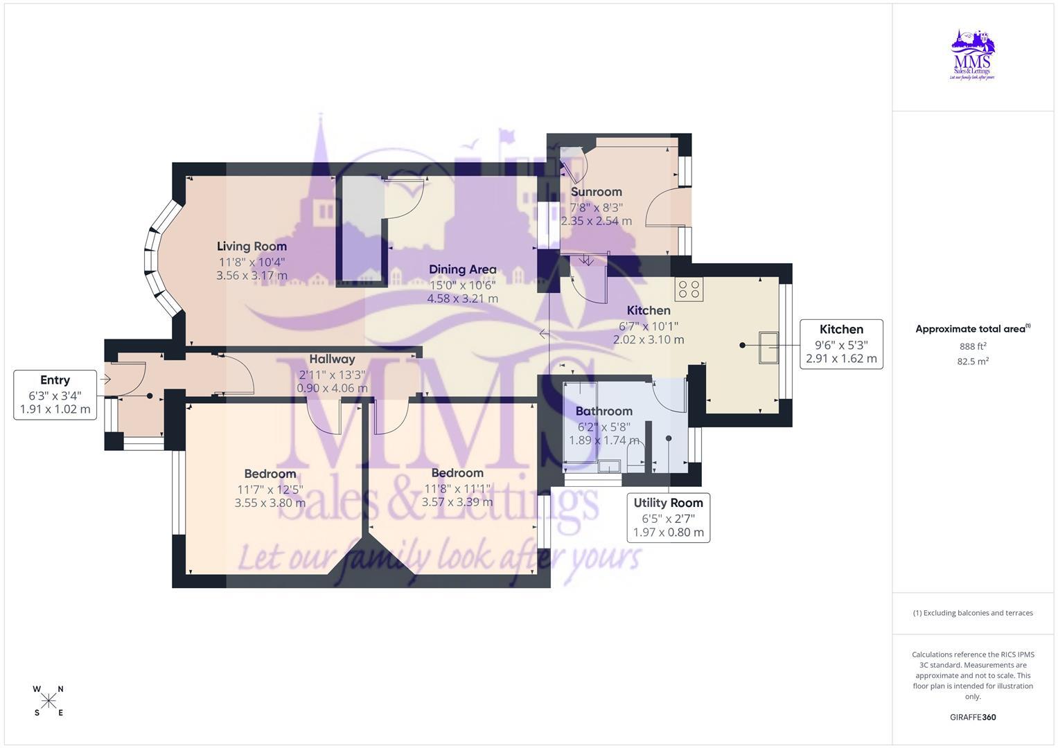 Watling Avenue, Chatham floorplan