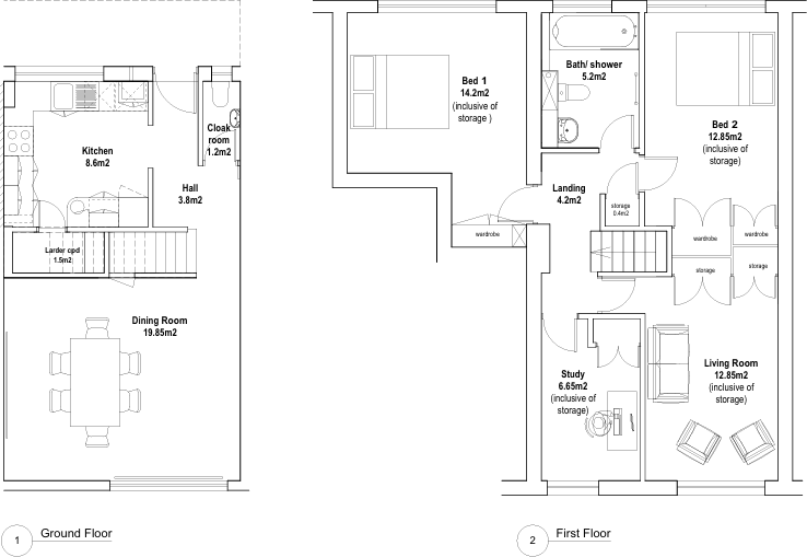 Breasley Close, Wandsworth, London floorplan