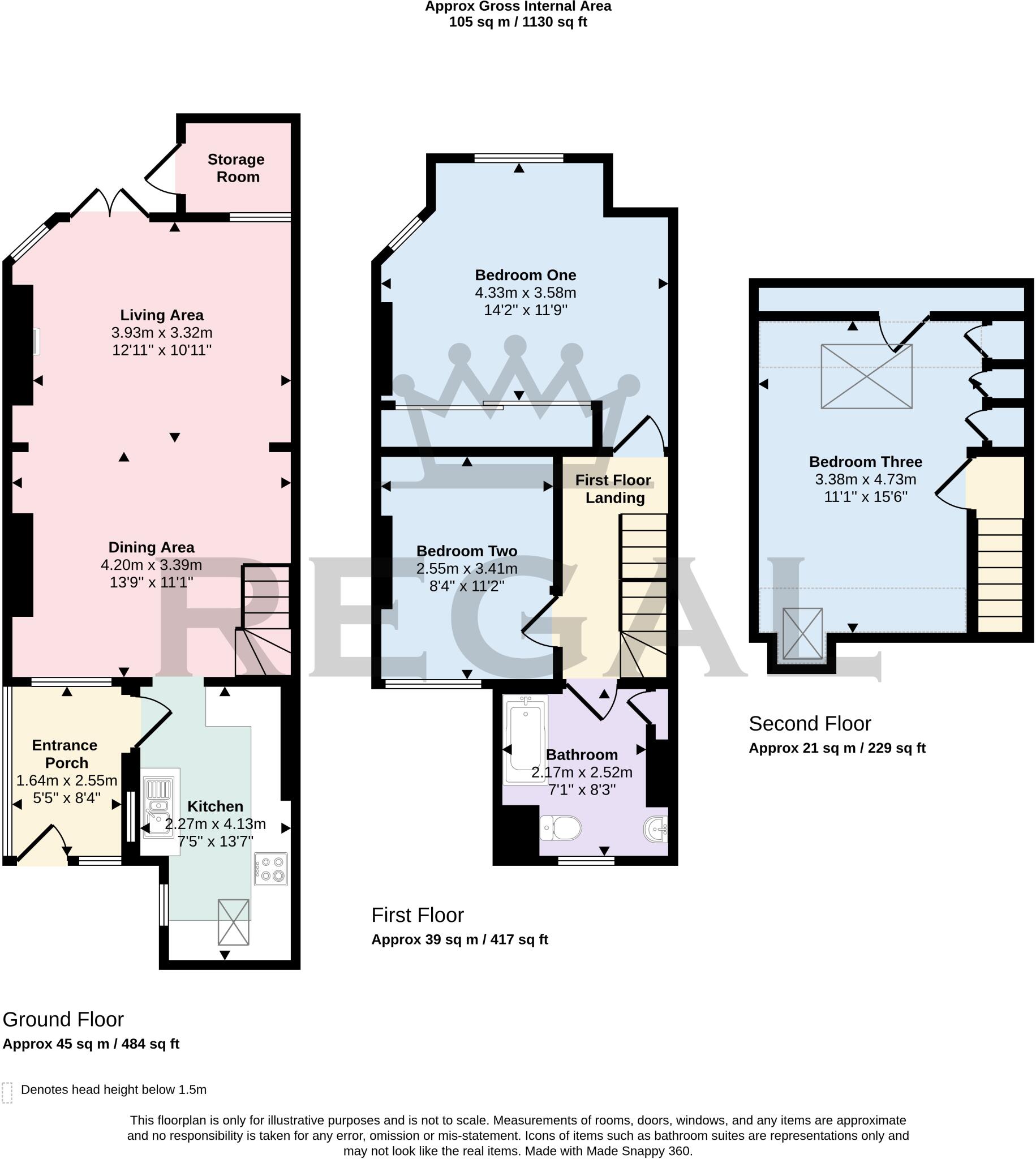 Emerson Close, Poole, BH15 floorplan