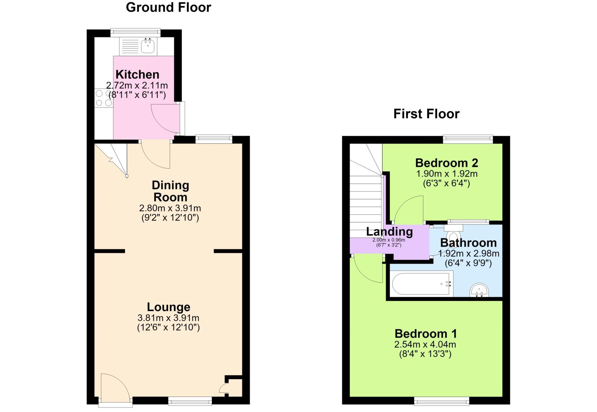 Joseph Street, St Helens floorplan