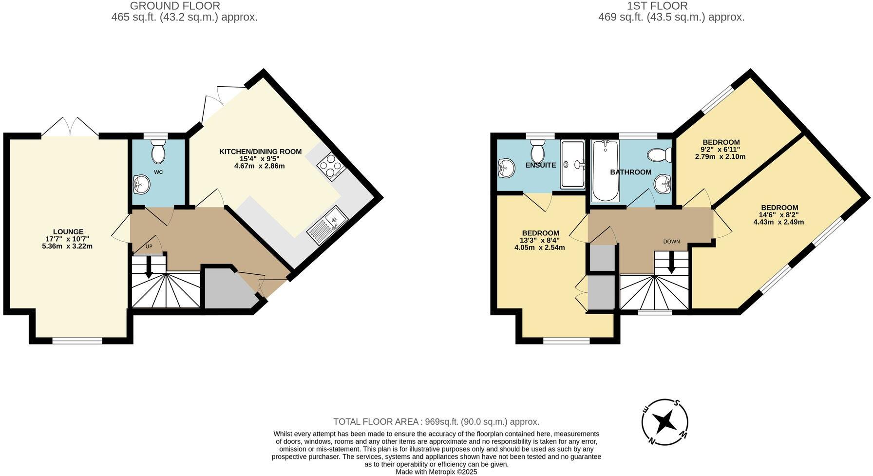 9, Parkland Avenue, Dawley, TF4 floorplan