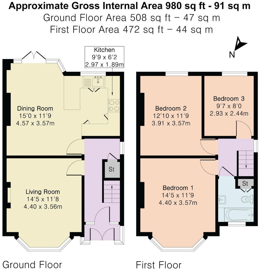 Collingwood Road, Manchester, M19 2AP floorplan