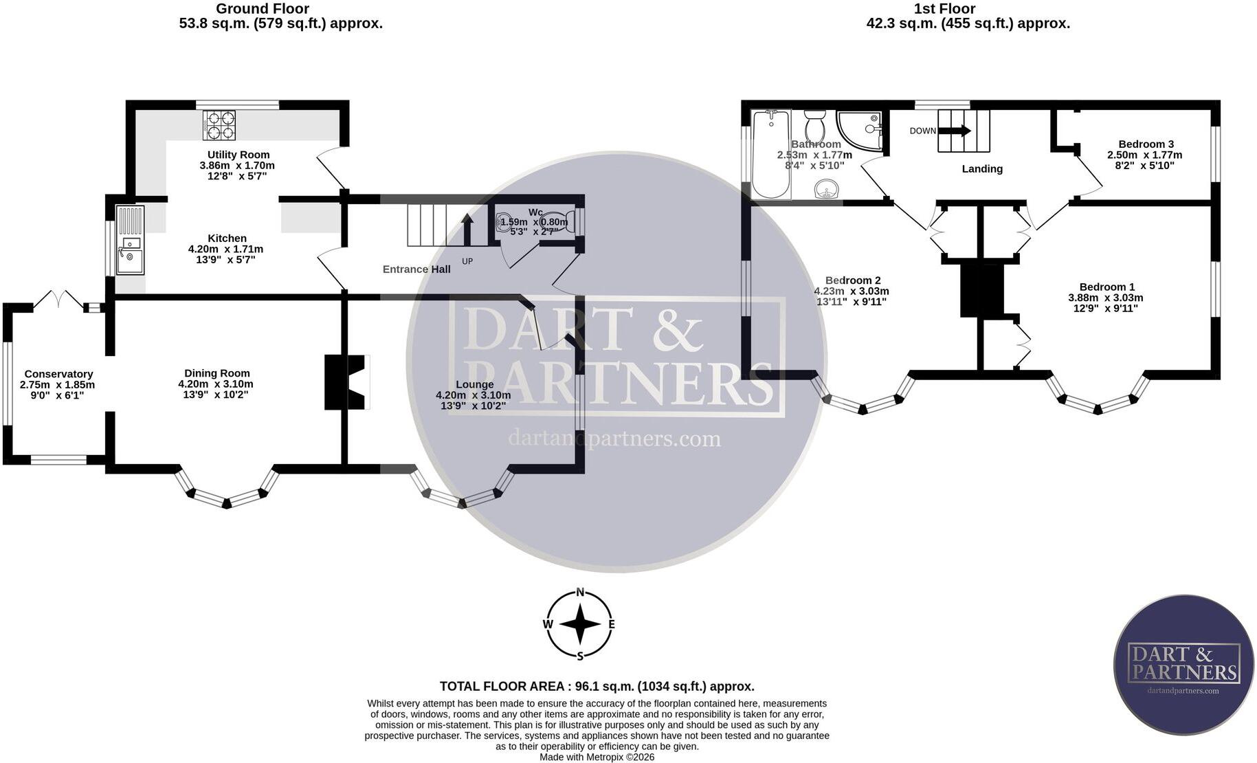 Penfield Gardens, Dawlish, EX7 floorplan