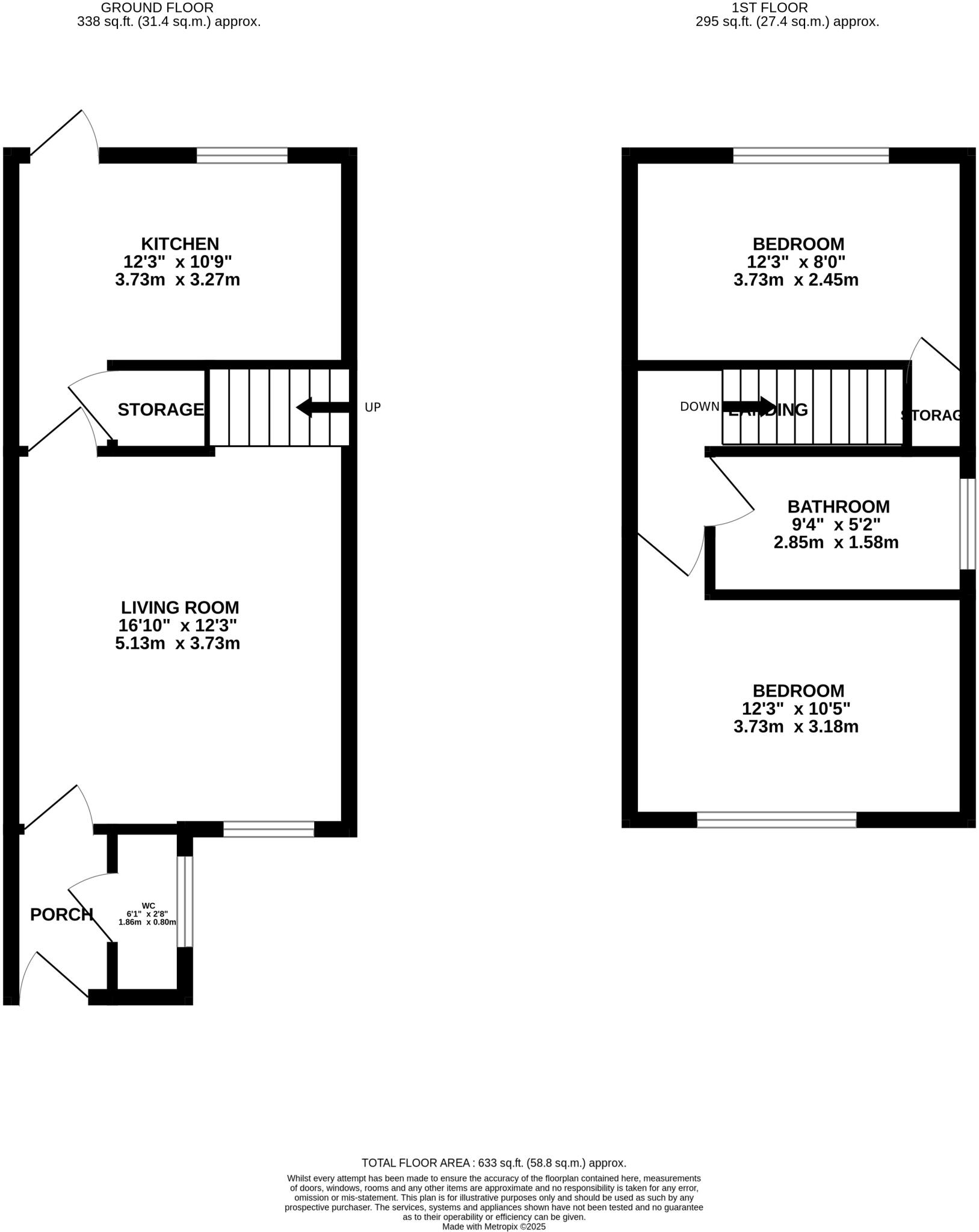 Seaton Court, Knottingley, WF11 floorplan