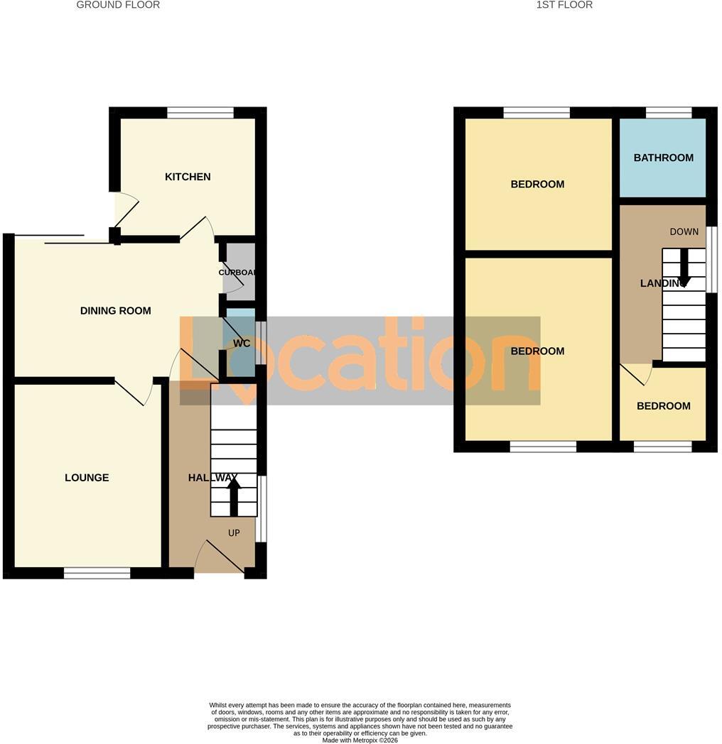 Recreation Road, Langwith Junction, Mansfield floorplan