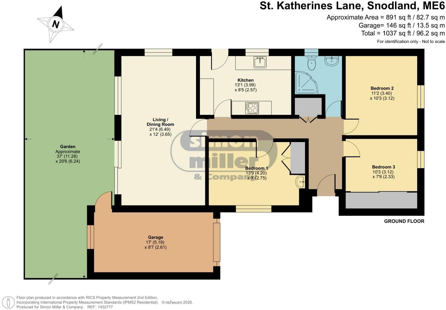 St. Katherines Lane, Snodland floorplan