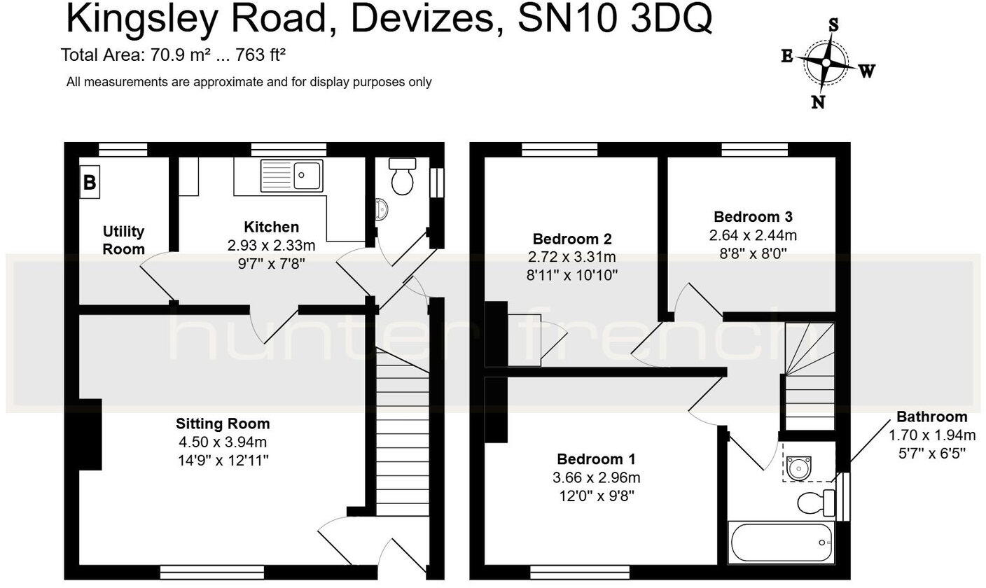 Kingsley Road, Devizes, Wiltshire, SN10 3DQ floorplan