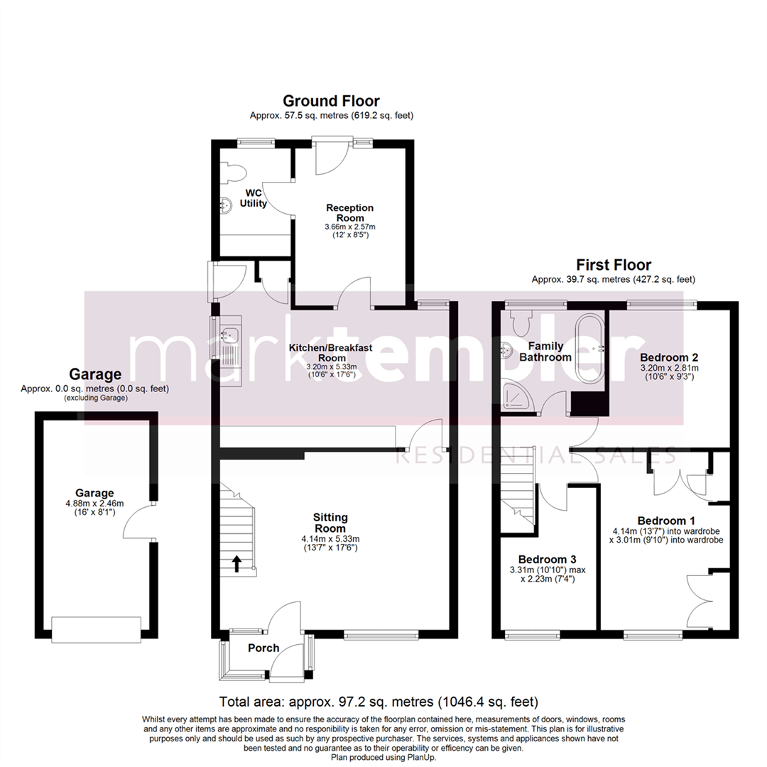 Extended family home ideally situated within Yatton village floorplan