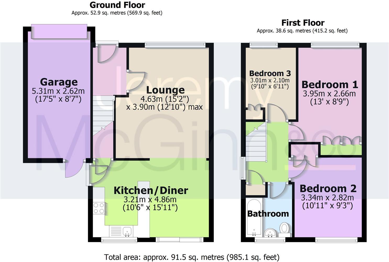 Sycamore Close, Stratford-Upon-Avon floorplan
