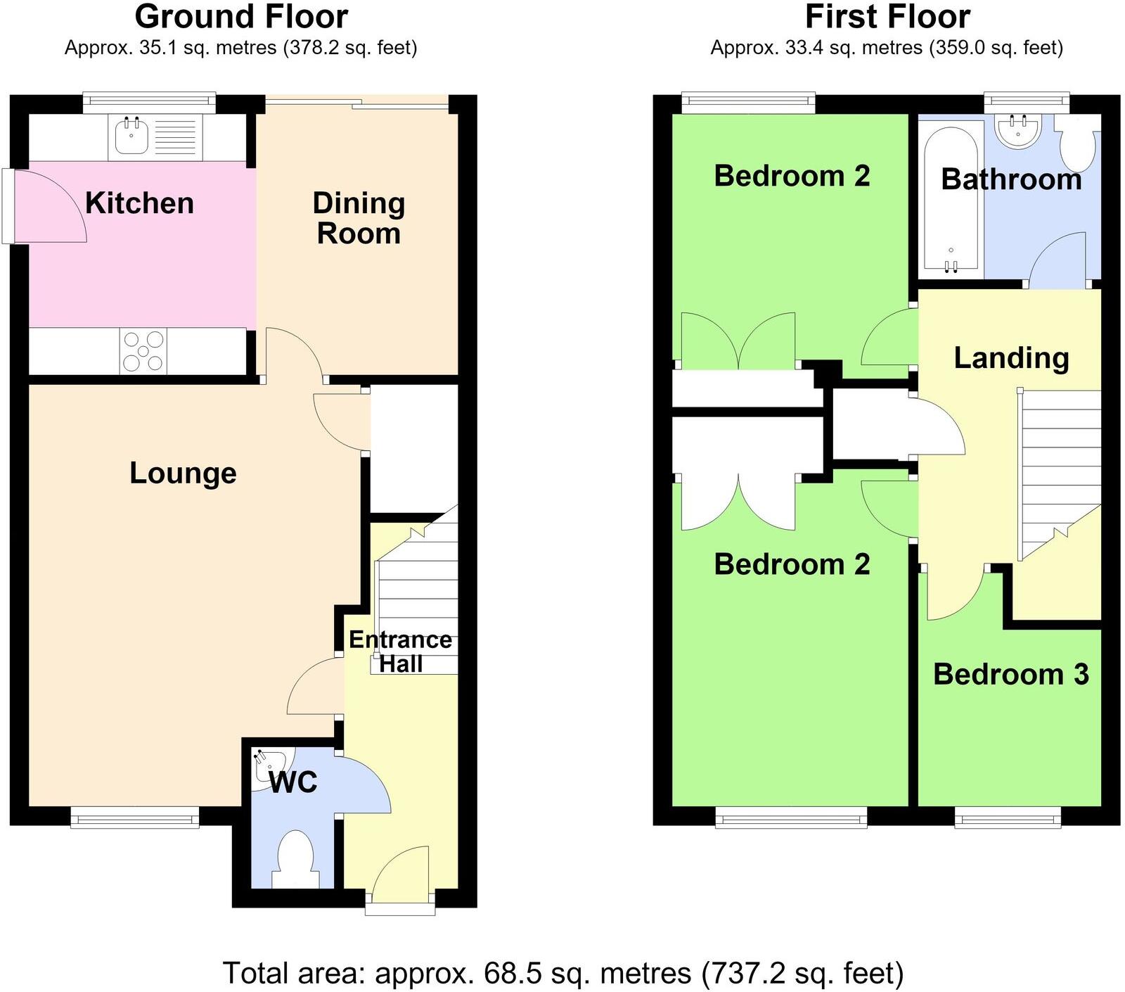 Franklin Way, Spilsby, PE23 floorplan