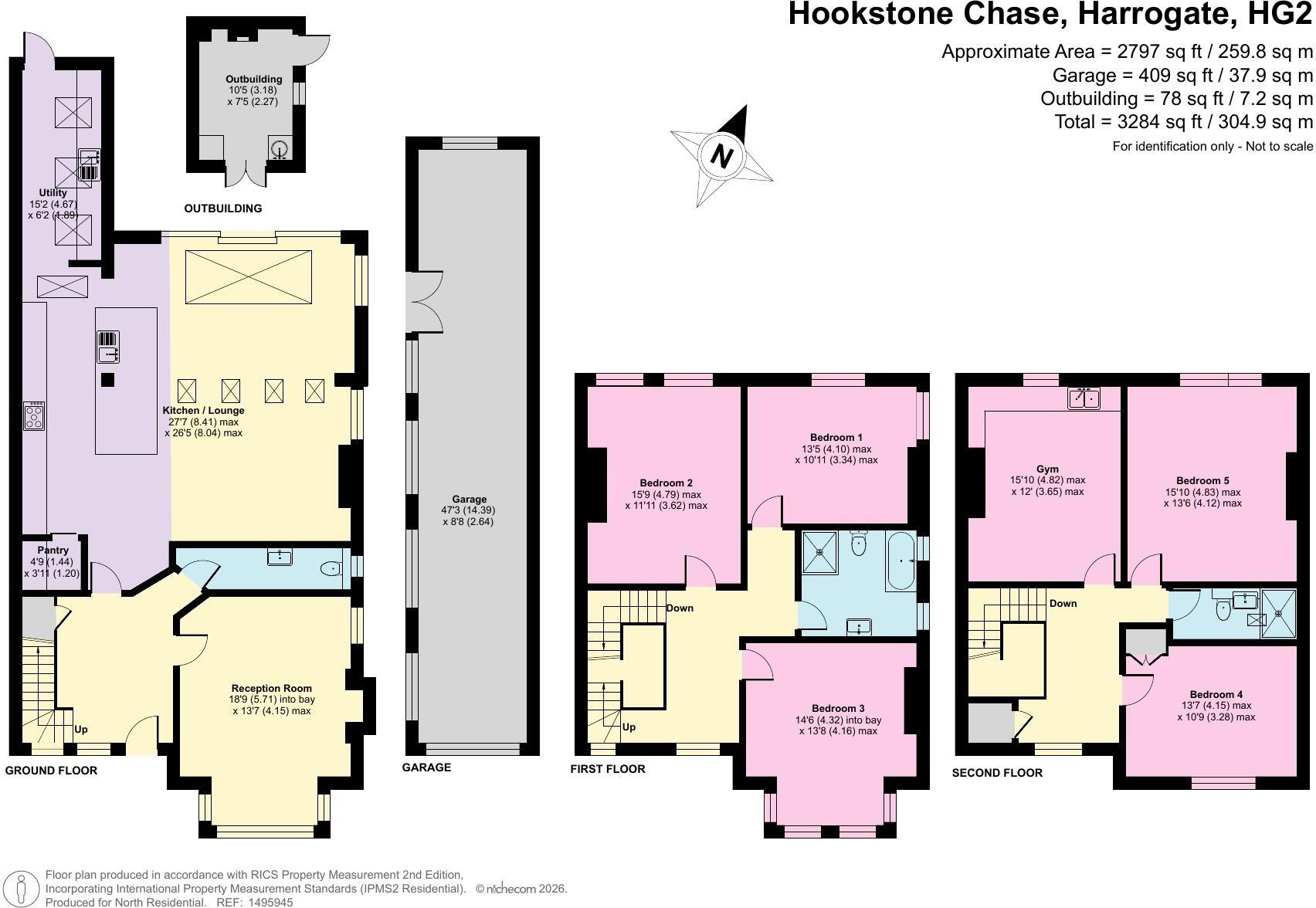 Hookstone Chase, Harrogate, HG2 floorplan