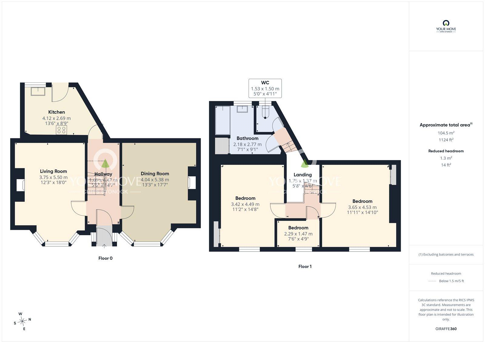 North Road, North Shields, Tyne and Wear, NE29 floorplan