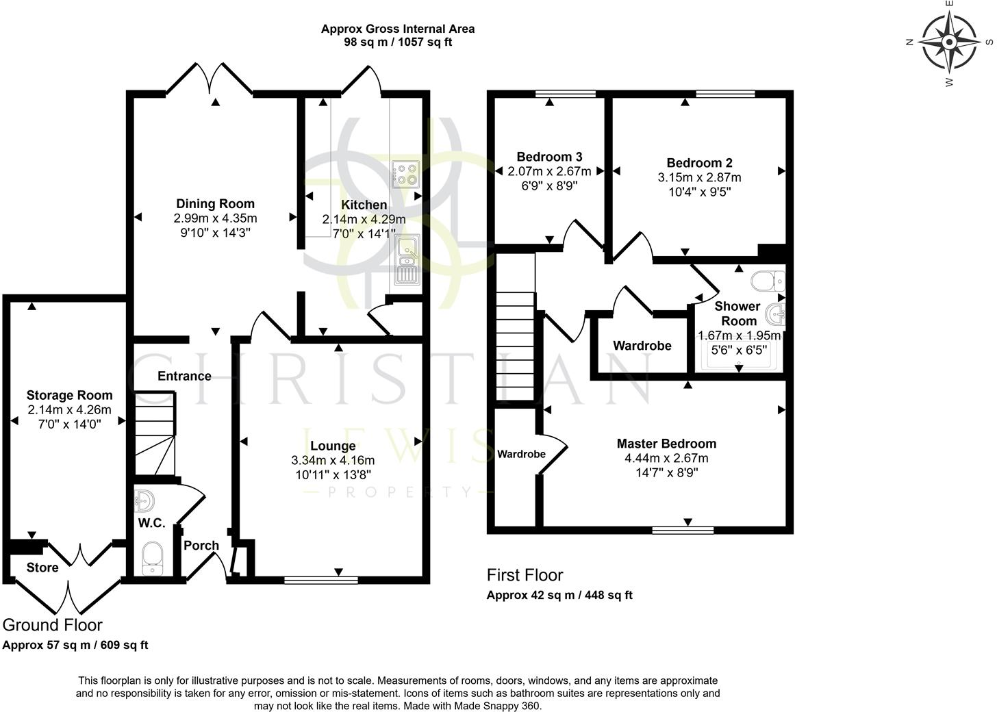 Head Street, Pershore floorplan