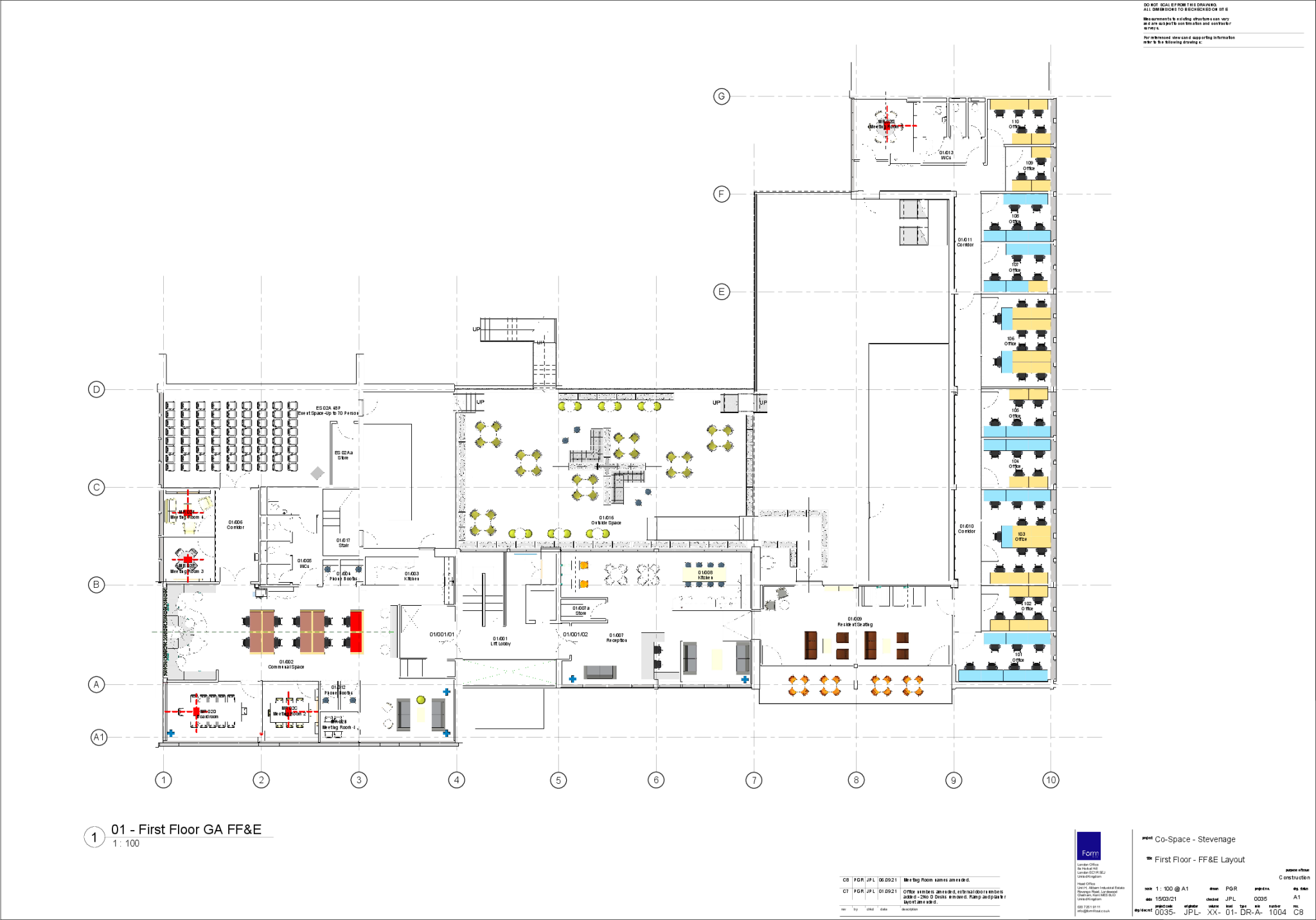 1st Floor Layout