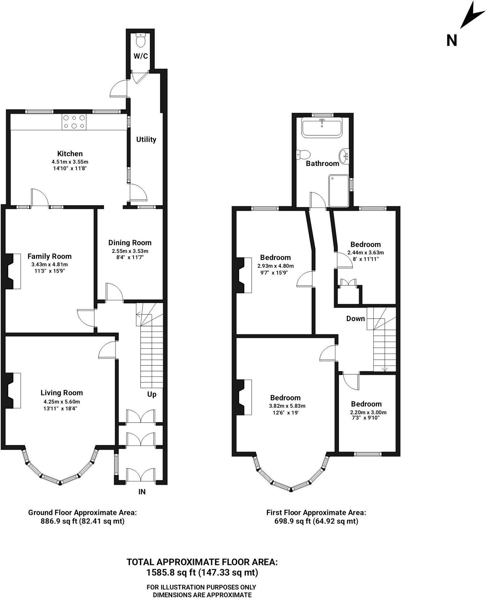 Hamstel Road, Southend On Sea, SS2 floorplan