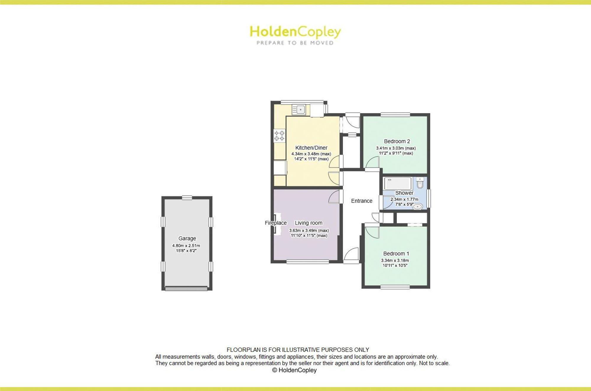 Old Mill Close, Bestwood Village, NG6 floorplan