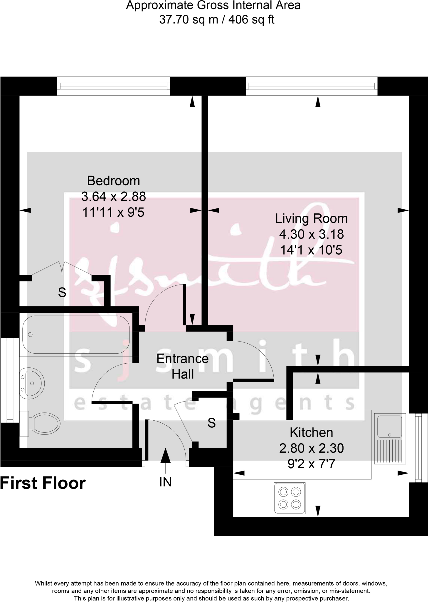 Woodthorpe Road, Ashford floorplan