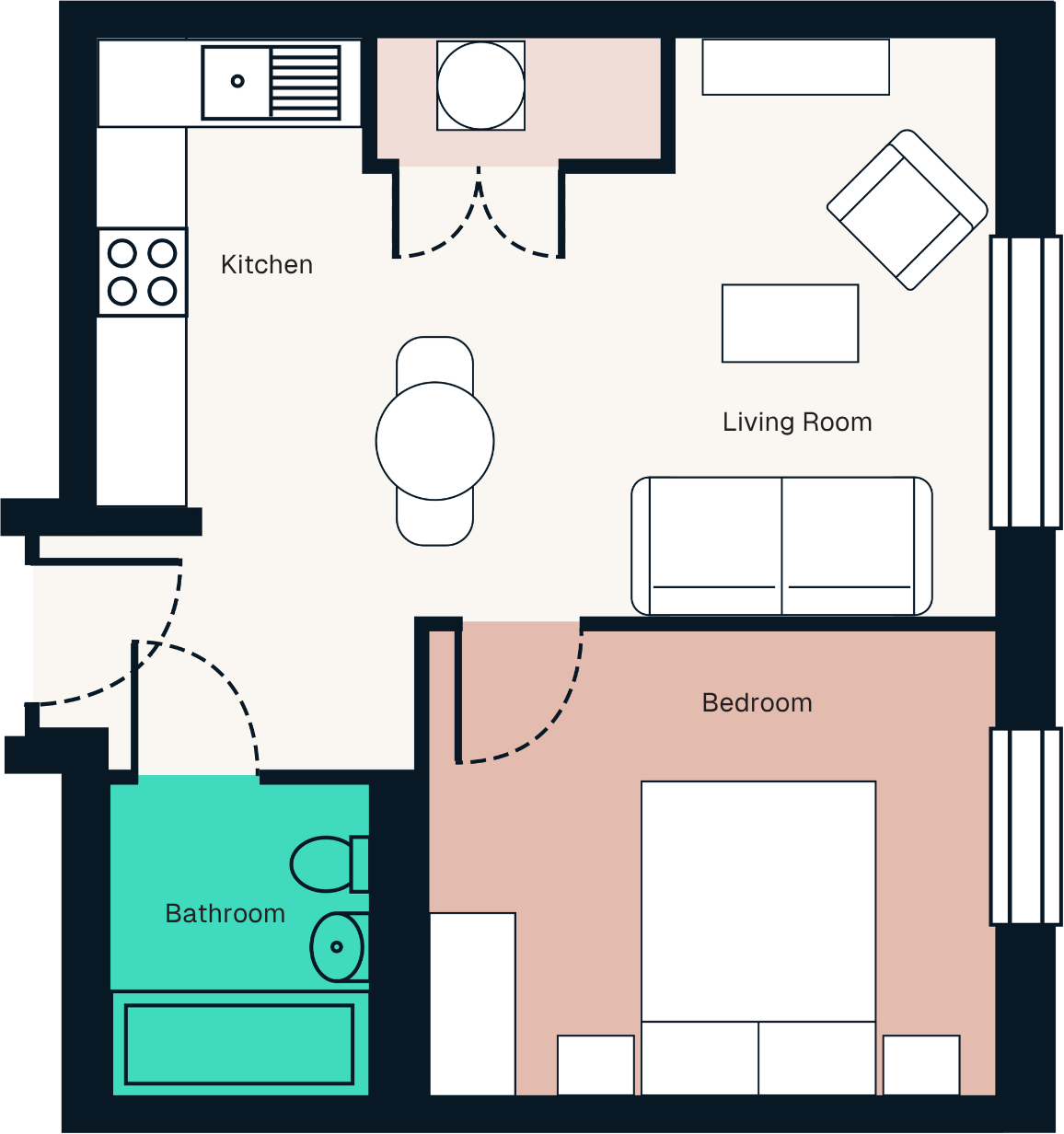 Angorfa (A06), Guildford Crescent, Cardiff floorplan