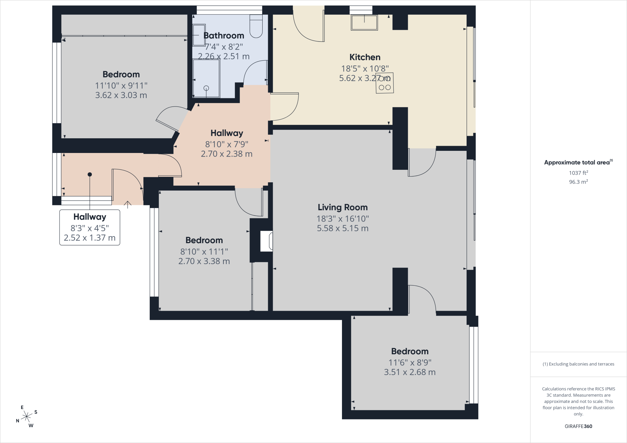 St. Johns Road, Smalley, Ilkeston, Derbyshire, DE7 floorplan
