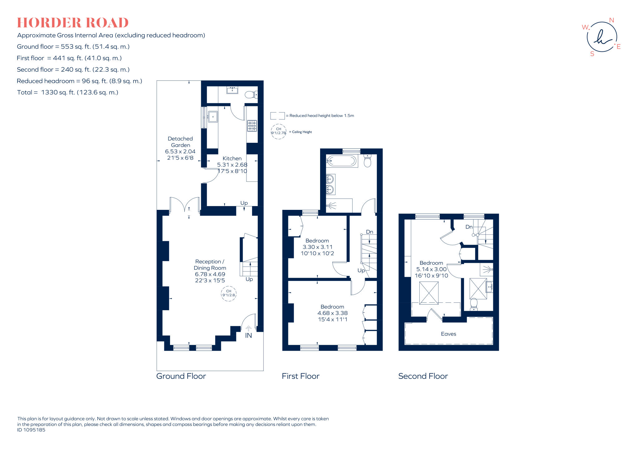 Horder Road London SW6 floorplan