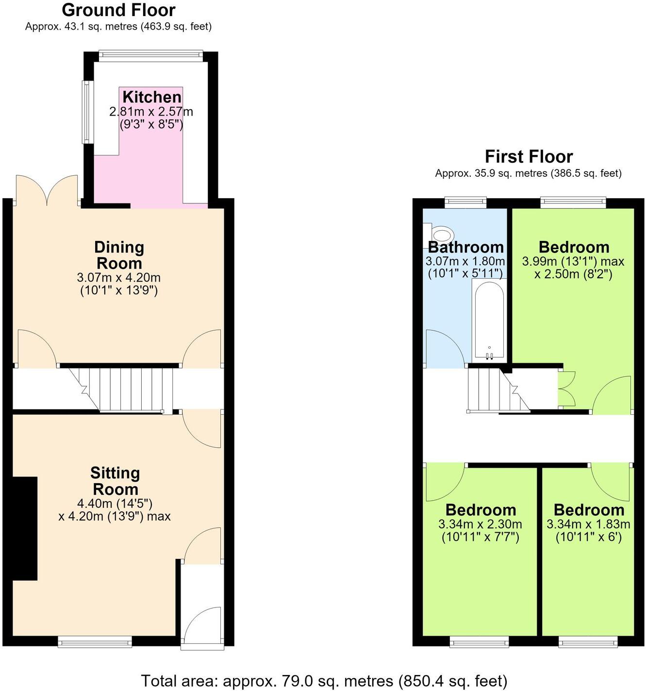 Wigan Road, Atherton, M46 floorplan