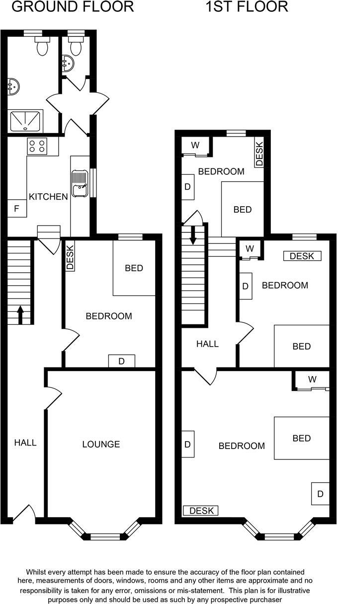 Livingstone Road, Southampton floorplan