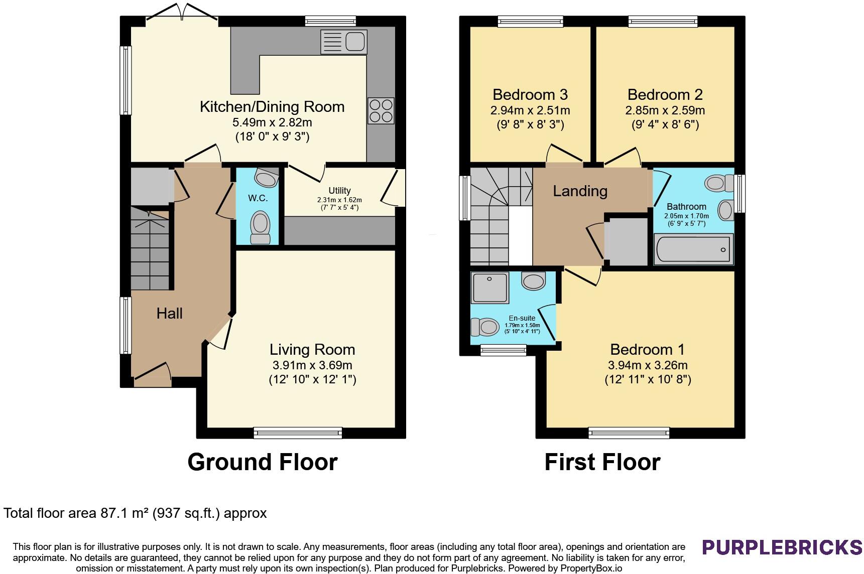 Richmond Lane, Chellaston, DE73 floorplan
