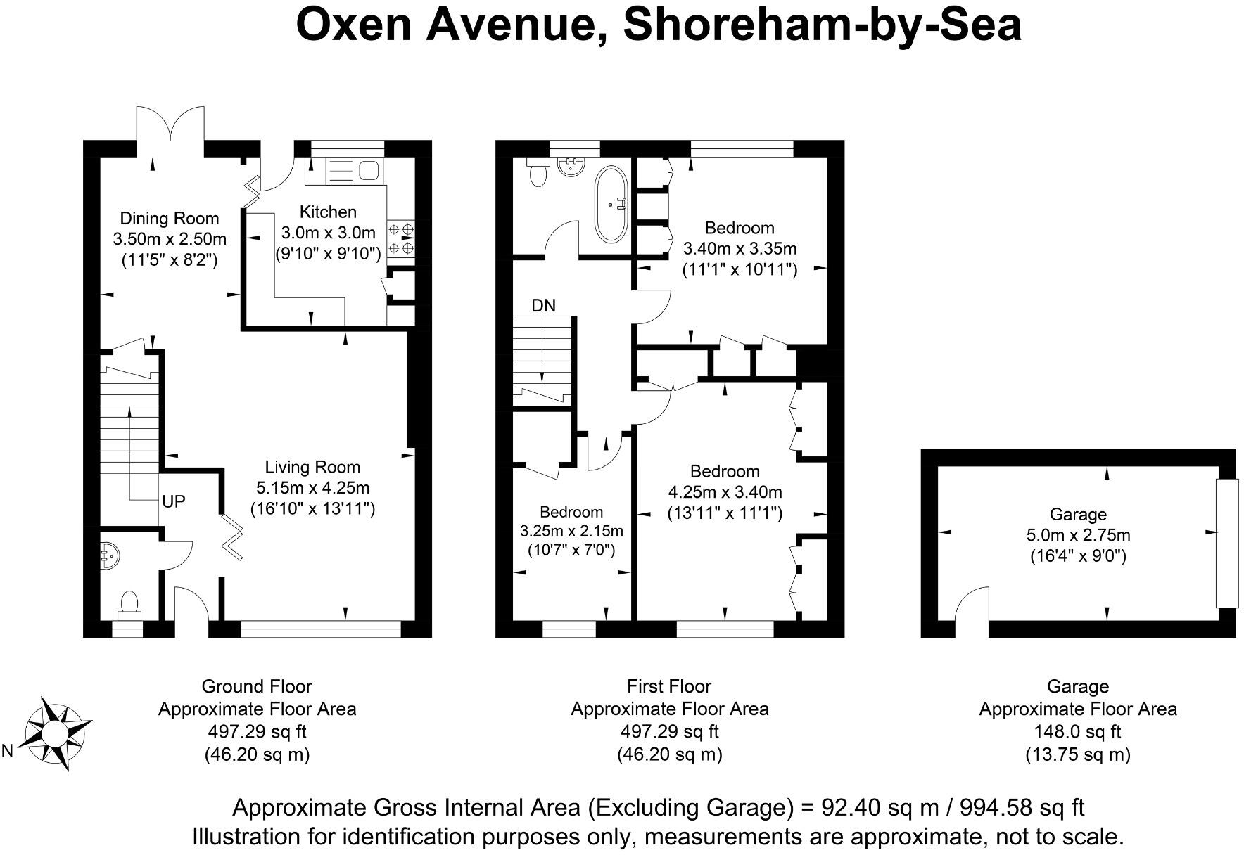 Oxen Avenue, Central Shoreham floorplan