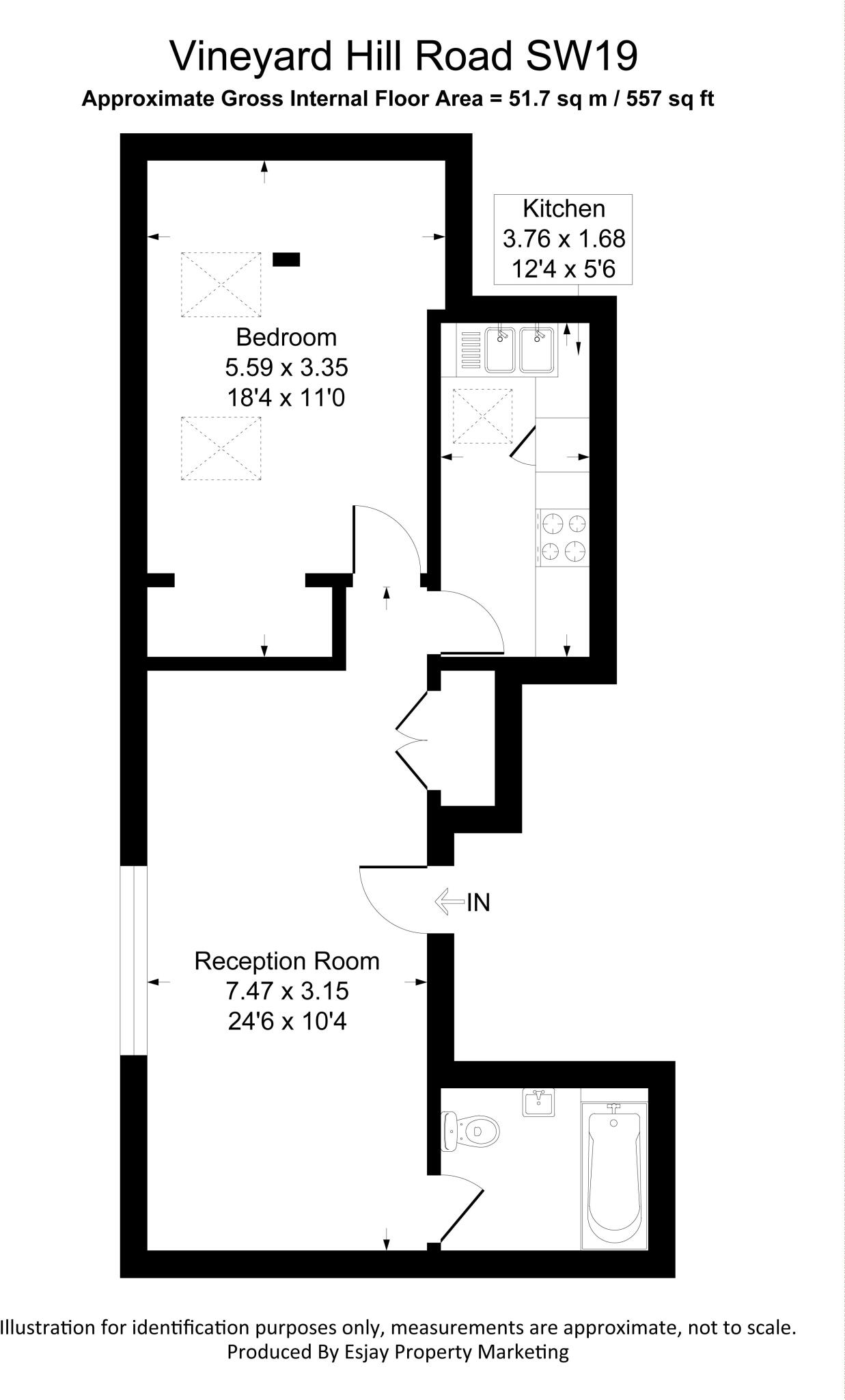 Vineyard Hill Road, Wimbledon Park, SW19 floorplan