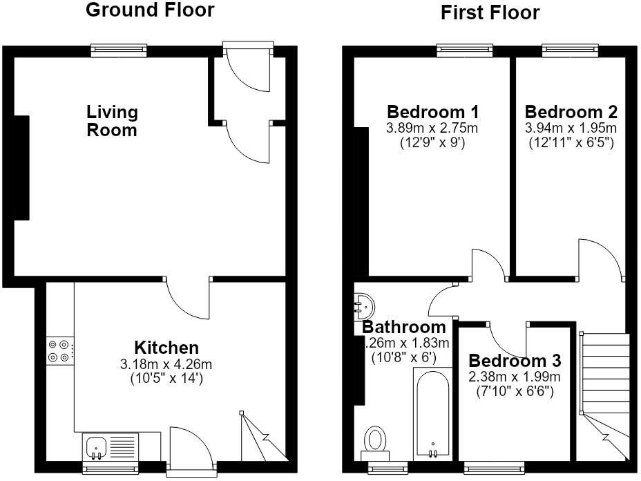 Roebuck Street, Ashton-On-Ribble, Preston floorplan