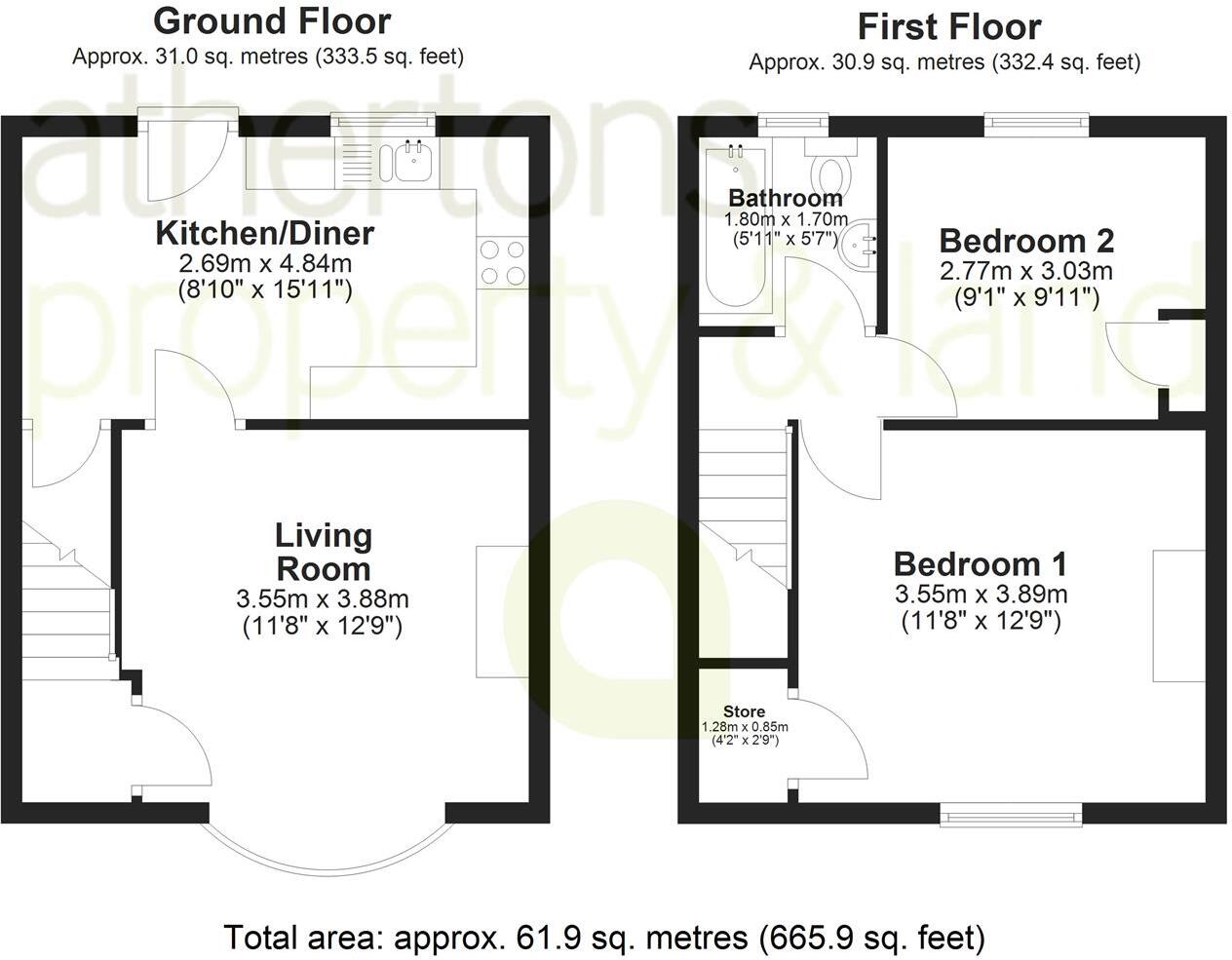 Woodfield View, Whalley, Ribble Valley floorplan