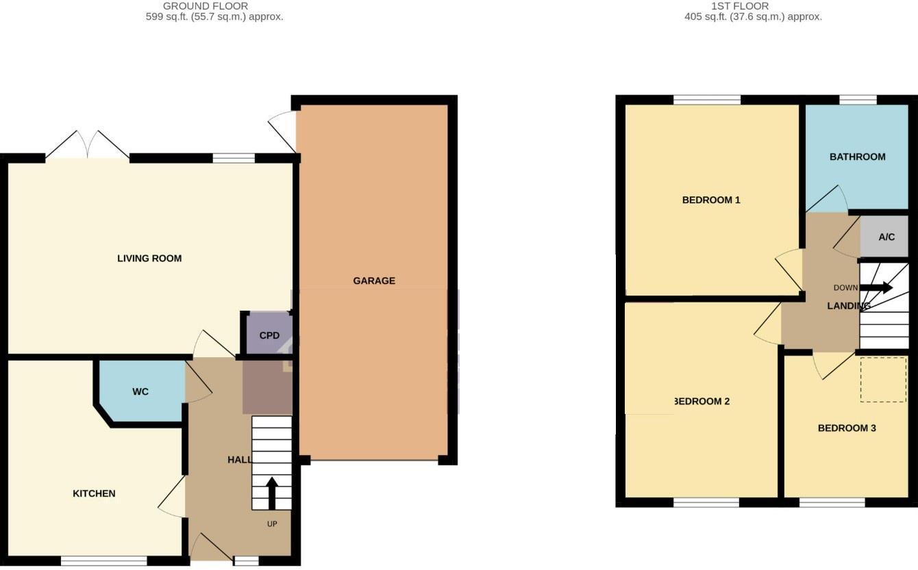 Ffordd Cildwrn, Llangefni floorplan