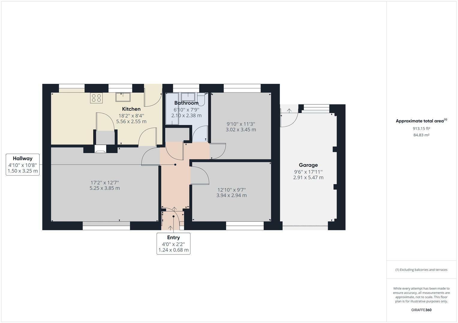Ty Cerrig, Caergwrle, Wrexham floorplan
