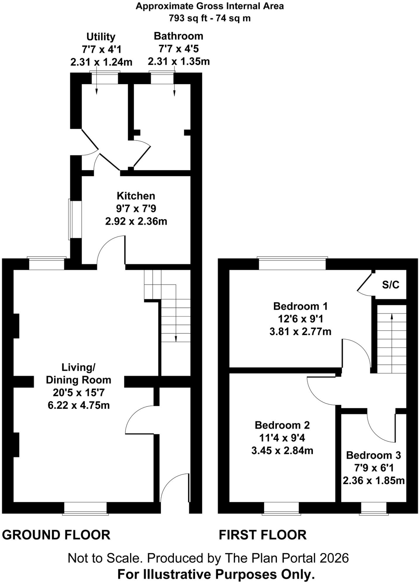 Hope Place, Paulton, Bristol floorplan