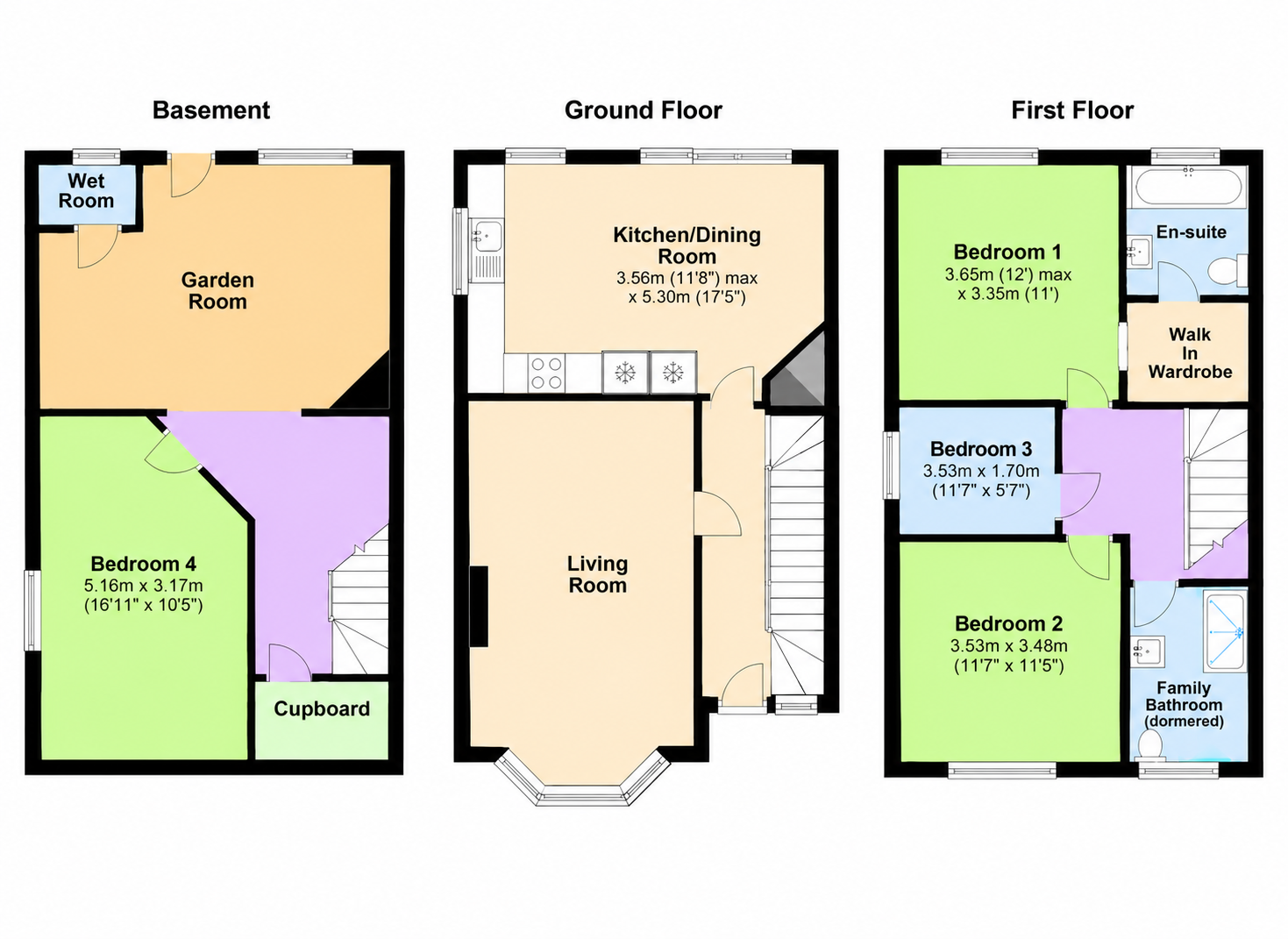 Ferndale, 105 Hawksworth Road, Horsforth, Leeds, LS18 4JJ floorplan