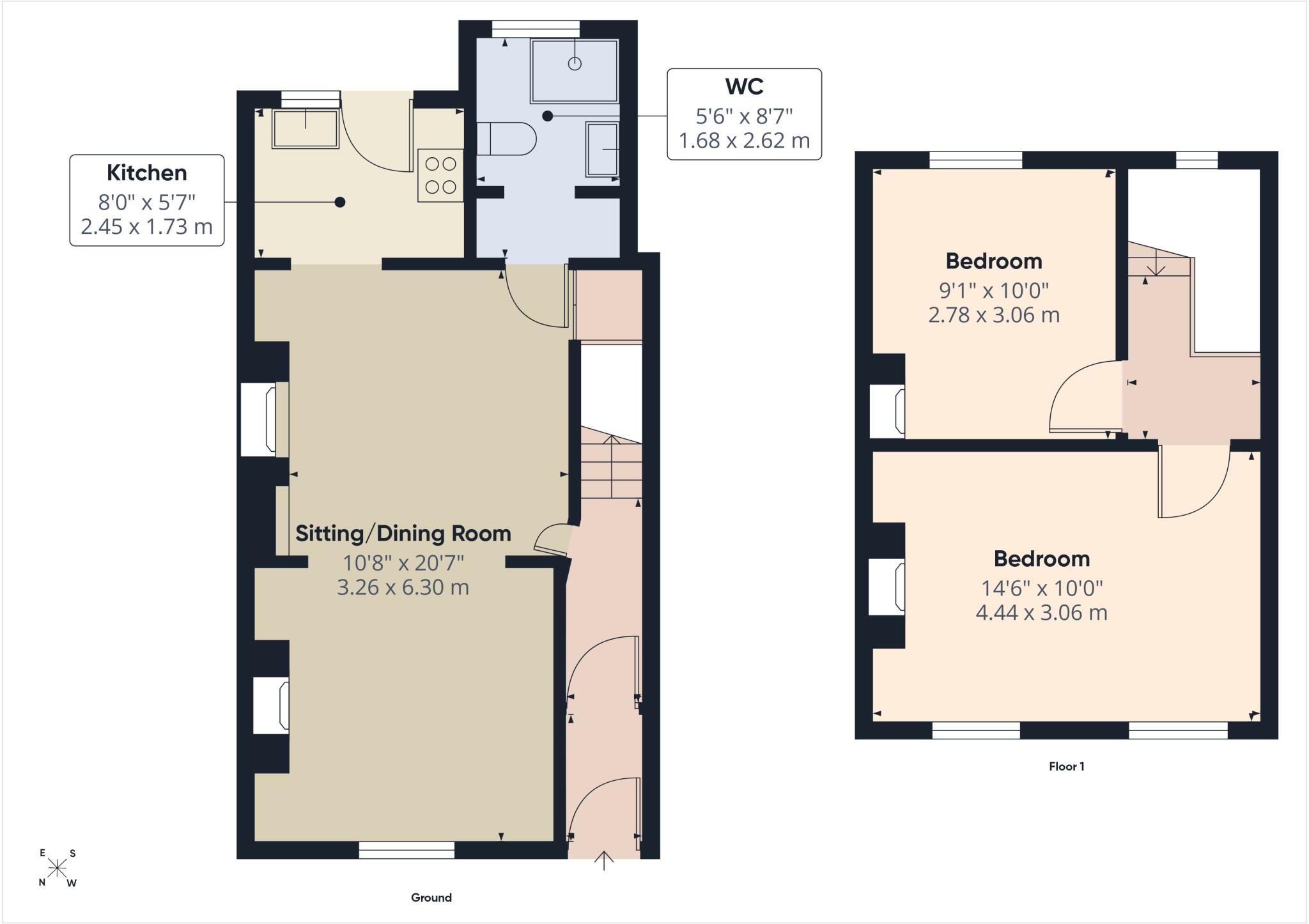 Radford Road, Exeter, Devon, EX2 floorplan