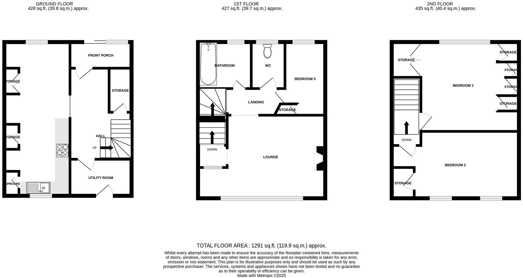 Long Riding, Basildon floorplan