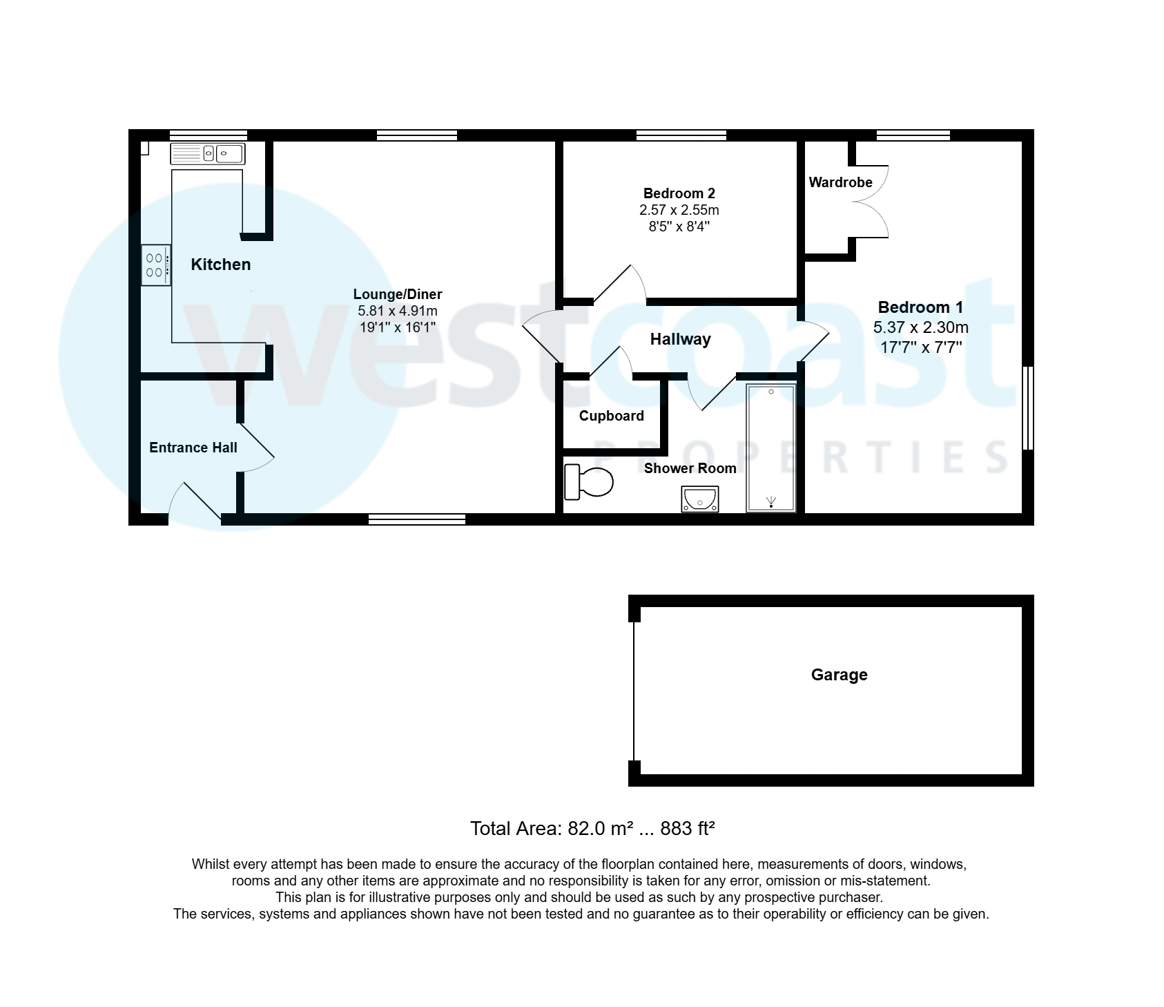 Galingale Way, Portishead, Bristol, Somerset, BS20 floorplan