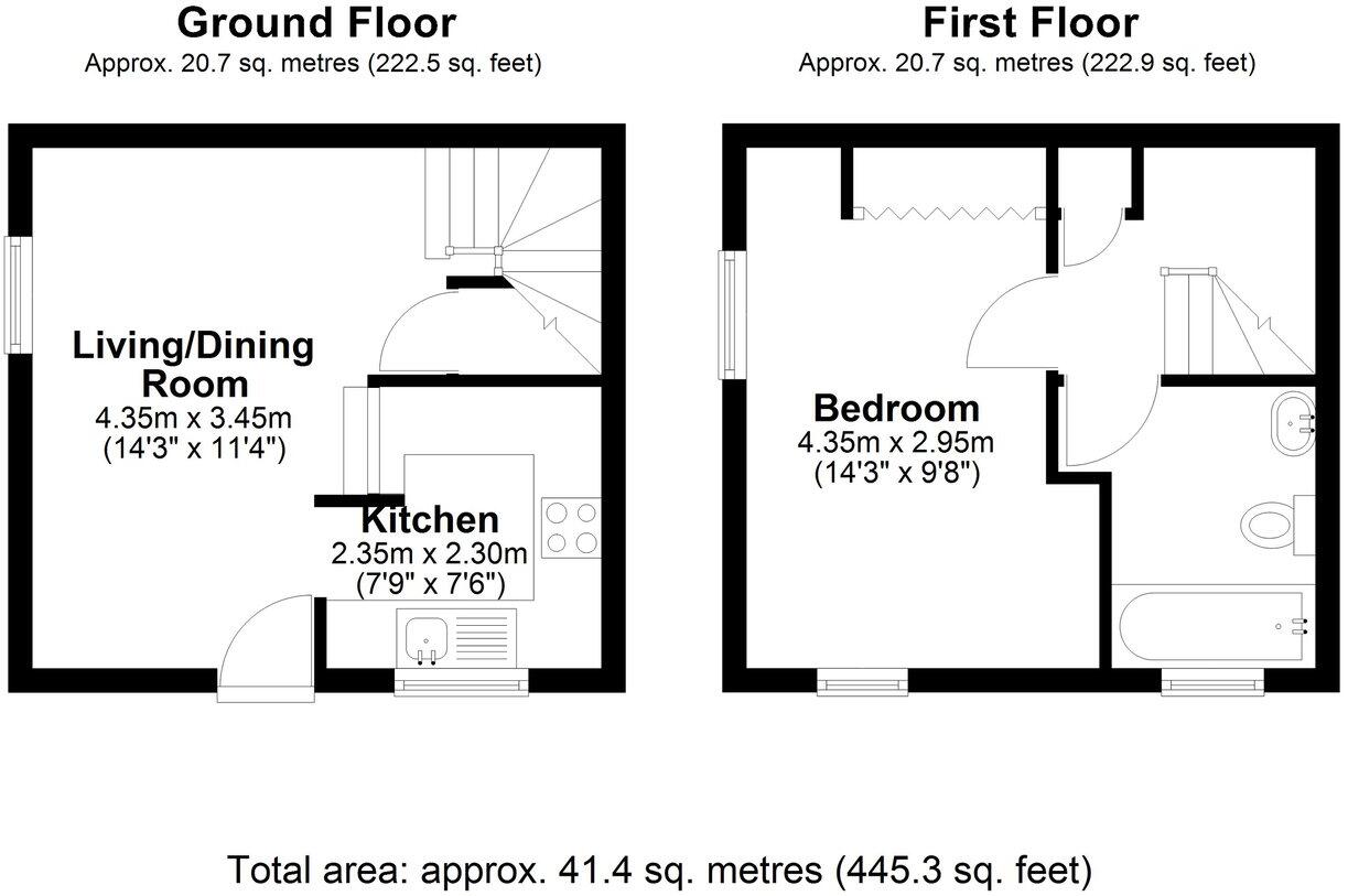 Hanson Close, Guildford, GU4 floorplan