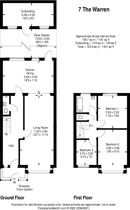 The Warren, Hounslow floorplan