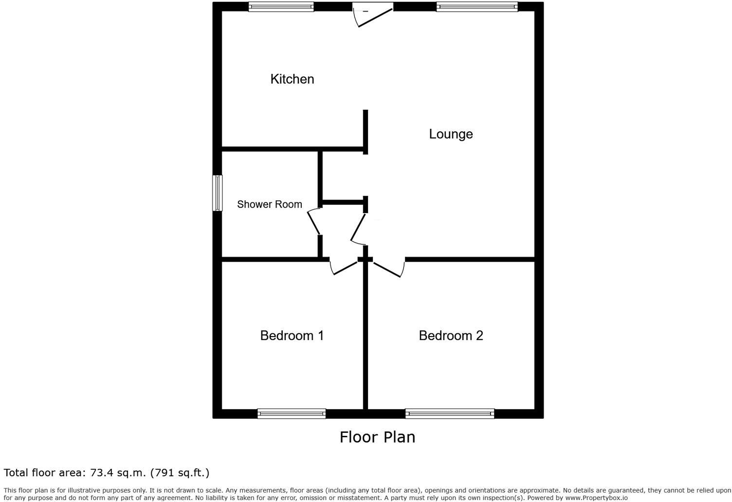 Colne Way, Point Clear Bay, Clacton-on-Sea floorplan