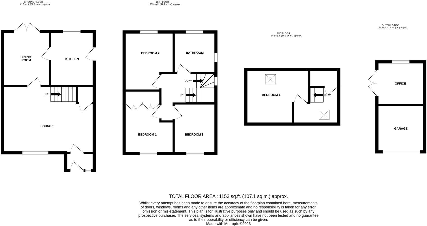 Chichester Road, Cleethorpes floorplan