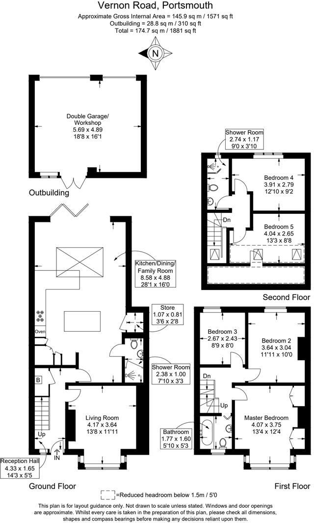 Vernon Road, Portsmouth floorplan