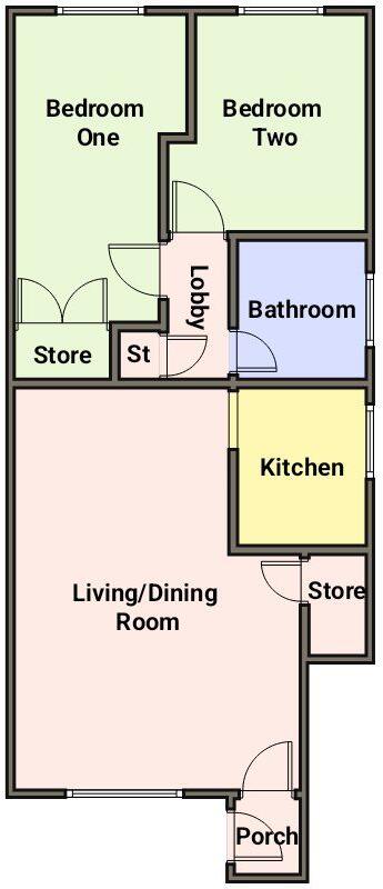 Deans Close, Whickham floorplan
