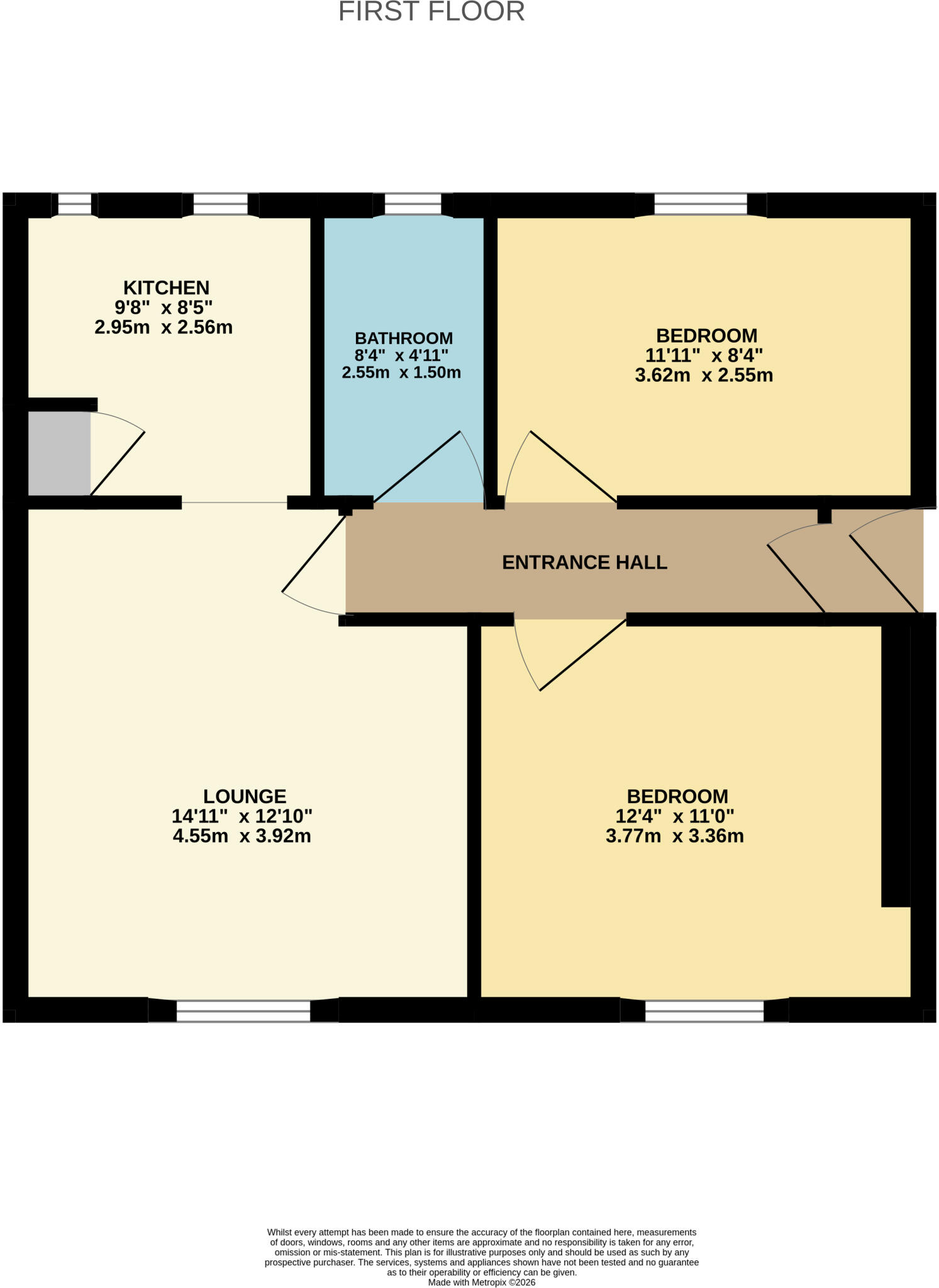 Den Walk, Buckhaven, Leven, Fife, KY8 floorplan