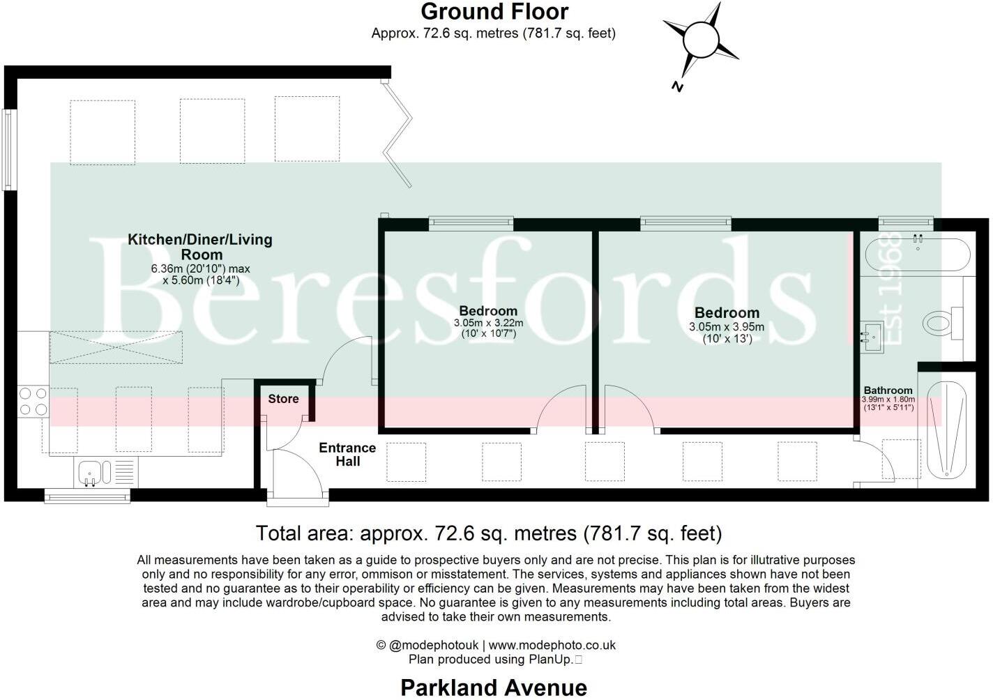 Parkland Avenue, Marshalls Park, RM1 floorplan