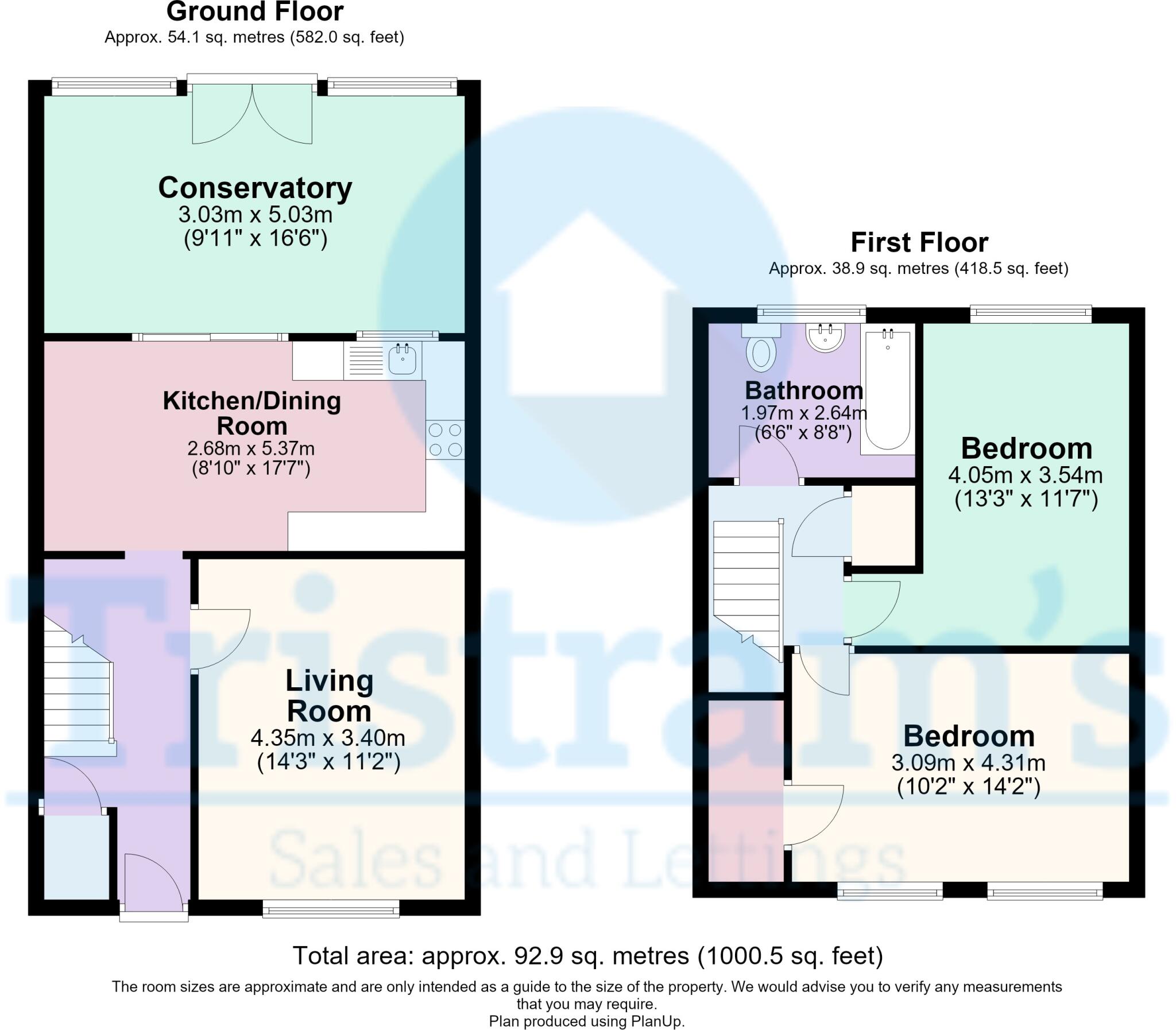 Thomas Close, Nottingham floorplan